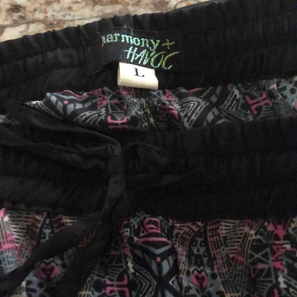 Silky drawstring pants - Picture 2 of 2